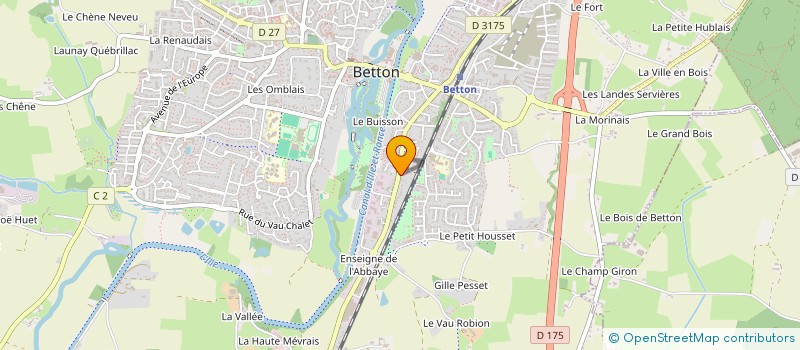 localisation de l'entreprise SCI LTLCB  BETTON