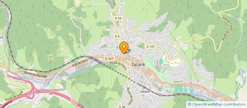 localisation de l'entreprise SCI LTM  LES SAUVAGES