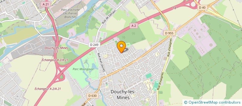 localisation de l'entreprise SCI LTM à DOUCHY-LES-MINES