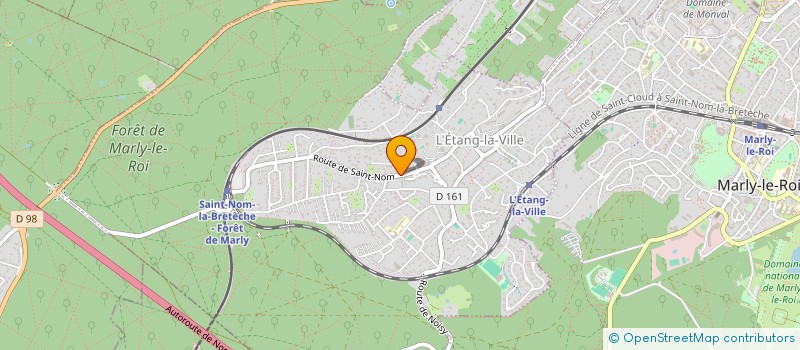 localisation de l'entreprise SCI LTME  L'ETANG-LA-VILLE