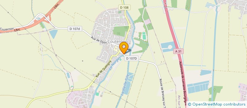 localisation de l'entreprise SCI LTMS  COUTERNON
