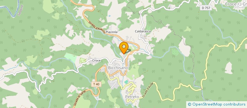 localisation de l'entreprise SCI LTP  PETRETO-BICCHISANO