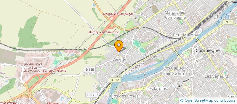 localisation de l'entreprise SCI LTV-IMMO  VENETTE