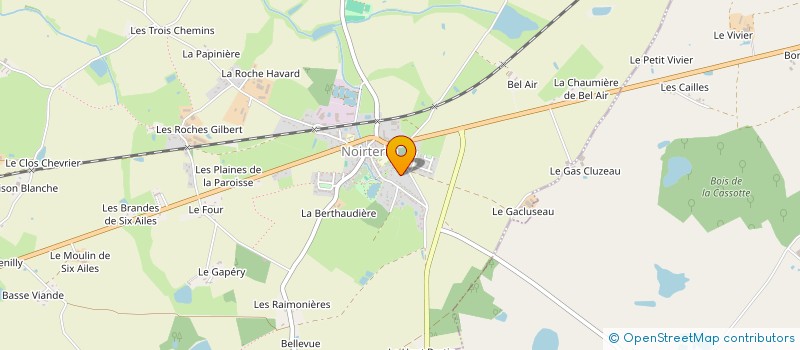 localisation de l'entreprise SCI LTZ  BRESSUIRE