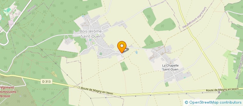 localisation de l'entreprise SCI LTZ INVEST  BOIS-JEROME-SAINT-OUEN