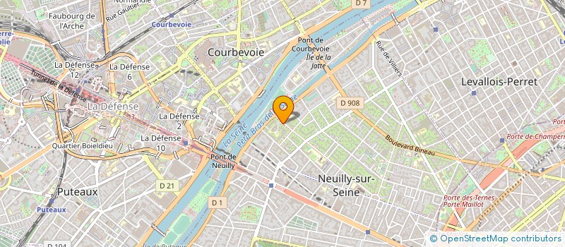 localisation de l'entreprise SCI LU à NEUILLY-SUR-SEINE