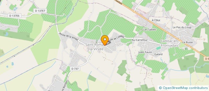 localisation de l'entreprise SCI LU-LO-LI-MA  SAINT-ROMAIN-LA-VIRVEE