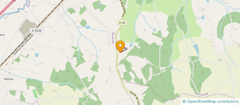 localisation de l'entreprise SCI LU MA LOU  CAUSSADE