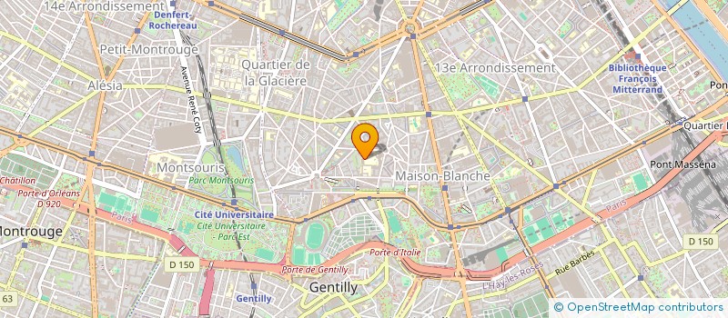 localisation de l'entreprise SCI LUA SB  PARIS