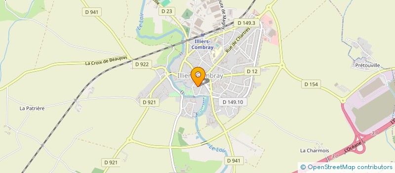 localisation de l'entreprise SCI LUALB à ILLIERS-COMBRAY