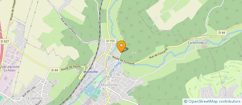 localisation de l'entreprise SCI LUAN  MONTVILLE