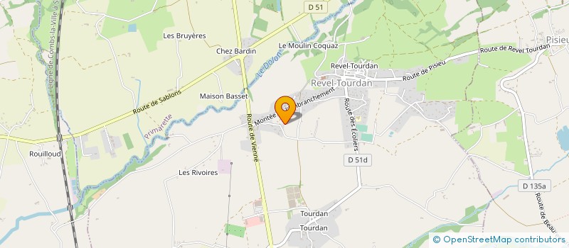 localisation de l'entreprise SCI LUANGE  BEAUREPAIRE