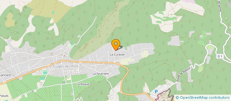 localisation de l'entreprise SCI LUANJO  CUGES-LES-PINS