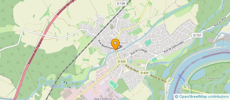 localisation de l'entreprise SCI LUANKO  DRUSENHEIM