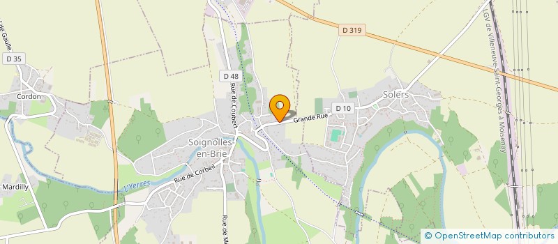 localisation de l'entreprise SCI LUANNA  SOIGNOLLES-EN-BRIE