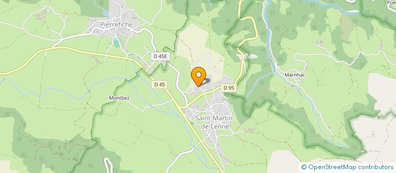 localisation de l'entreprise SCI LUBA  SAINT-MARTIN-DE-LENNE