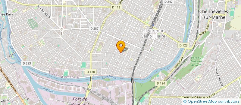 localisation de l'entreprise SCI LUBE à SAINT-MAUR-DES-FOSSES