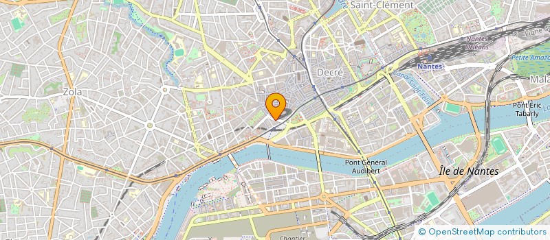 localisation de l'entreprise SCI LUBI à NANTES