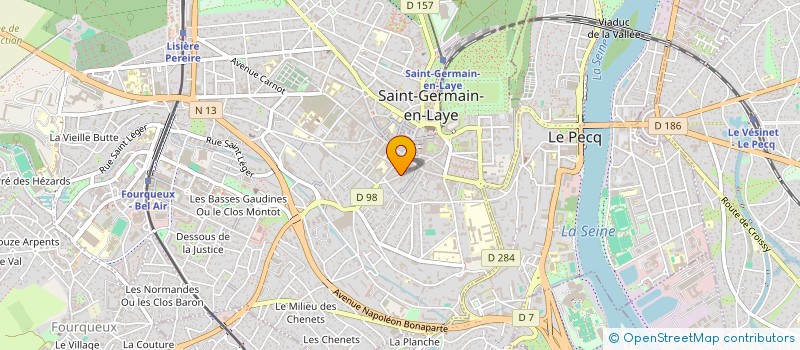 localisation de l'entreprise SCI LUBLIN  SAINT-GERMAIN-EN-LAYE