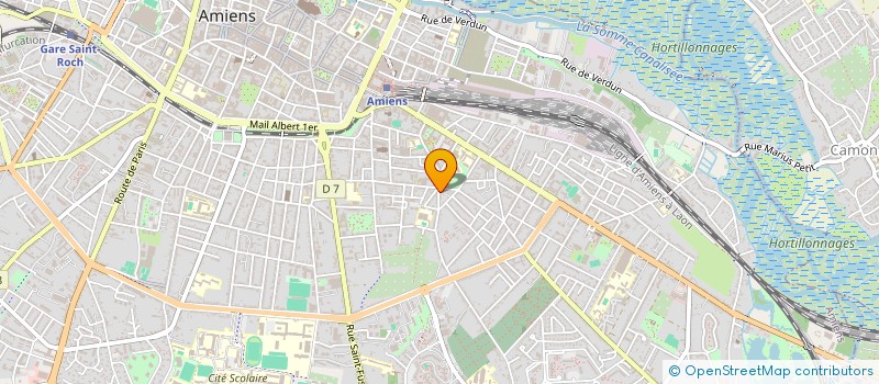 localisation de l'entreprise SCI LUC à AMIENS