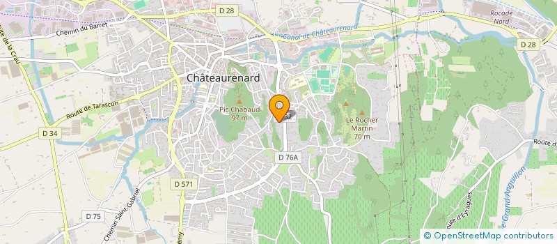 localisation de l'entreprise SCI LUC à CHATEAURENARD