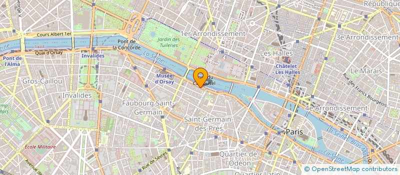 localisation de l'entreprise SCI LUC BOUVERET  PARIS