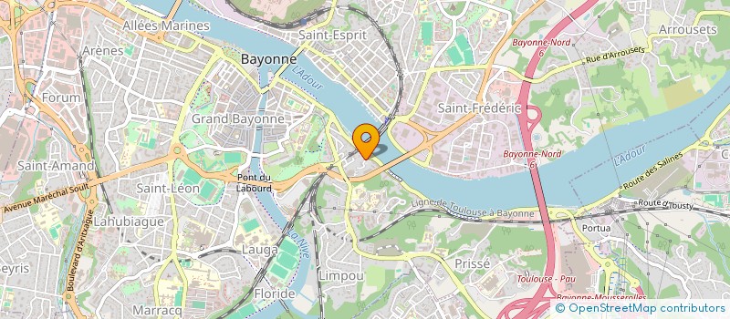 localisation de l'entreprise SCI LUC  MANU  THEO à BAYONNE