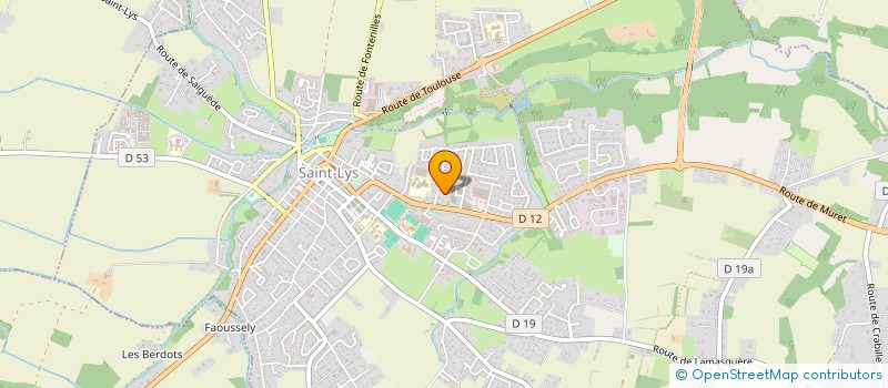 localisation de l'entreprise SCI LUCA  SAINT-LYS