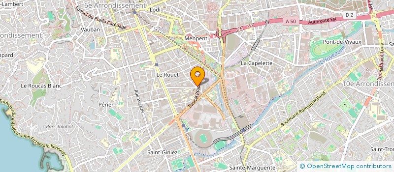 localisation de l'entreprise SCI LUCA à MARSEILLE