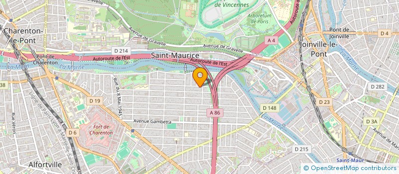 localisation de l'entreprise SCI LUCA & EMMA CHEMIN VERT à MAISONS-ALFORT