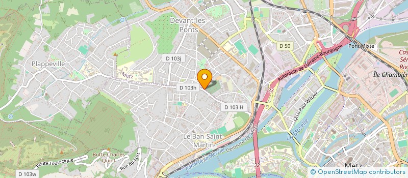 localisation de l'entreprise SCI LUCA PAULINE  METZ