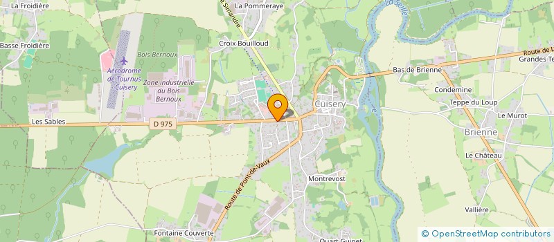 localisation de l'entreprise SCI LUCABEL  CUISERY