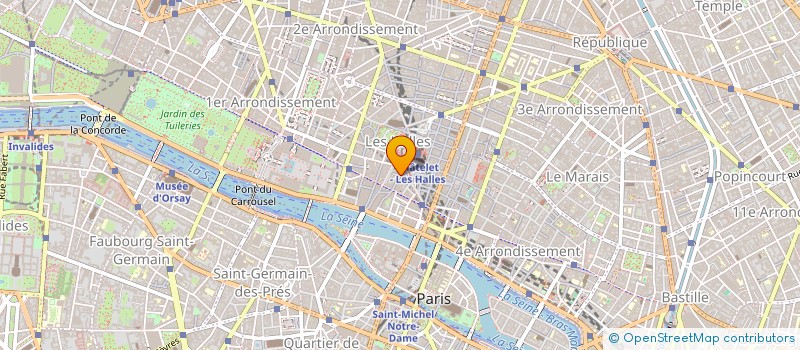 localisation de l'entreprise SCI LUCAD  PARIS