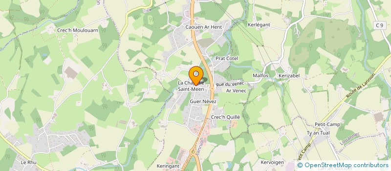 localisation de l'entreprise SCI LUCALEX  SAINT-QUAY-PERROS