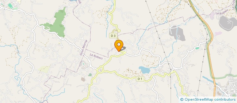localisation de l'entreprise SCI LUCALYNE  LE ROBERT