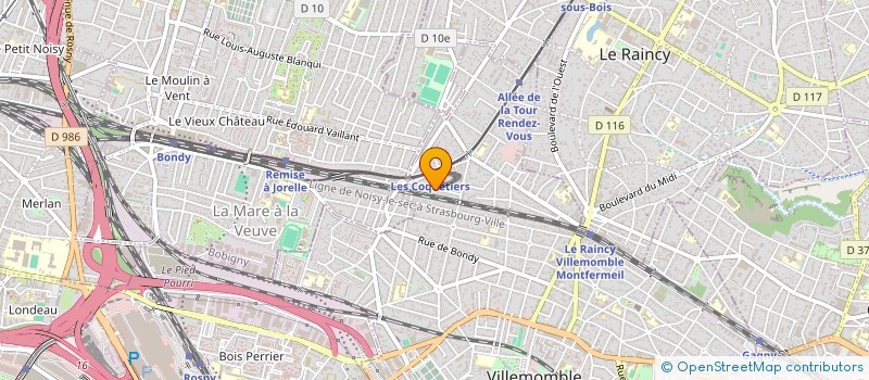 localisation de l'entreprise SCI LUCAMAR & COMPAGNIE à VILLEMOMBLE