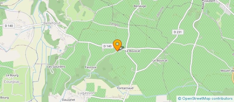 localisation de l'entreprise SCI LUCANILH  LUGASSON