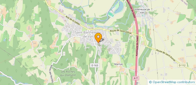 localisation de l'entreprise SCI LUCARELLI  CLAVEYSON