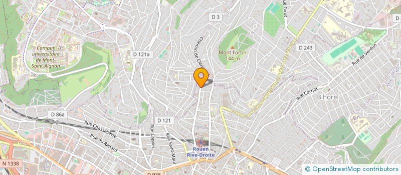 localisation de l'entreprise SCI LUCARLICE à ROUEN