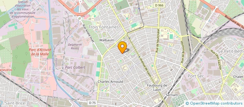 localisation de l'entreprise SCI LUCAS  REIMS