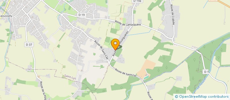 localisation de l'entreprise SCI LUCAS  SAINT-LYS