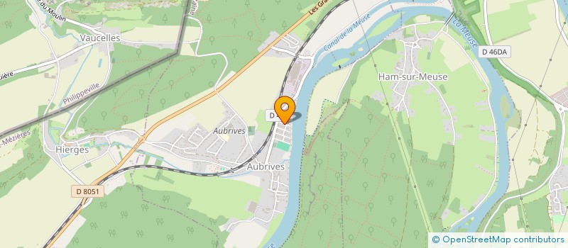 localisation de l'entreprise SCI LUCAS  AUBRIVES