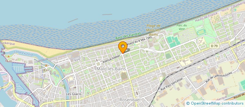 localisation de l'entreprise SCI LUCAS à DUNKERQUE