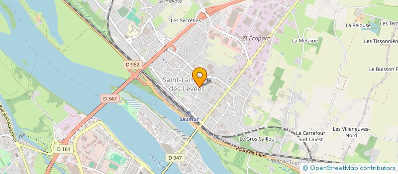 localisation de l'entreprise SCI LUCAS  SAUMUR