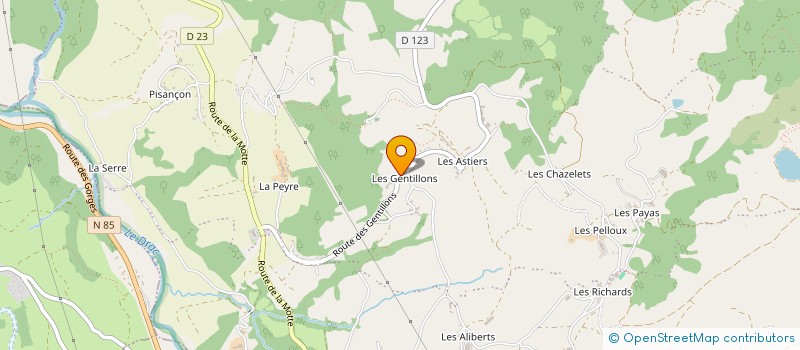 localisation de l'entreprise SCI LUCAS  SAINT-BONNET-EN-CHAMPSAUR