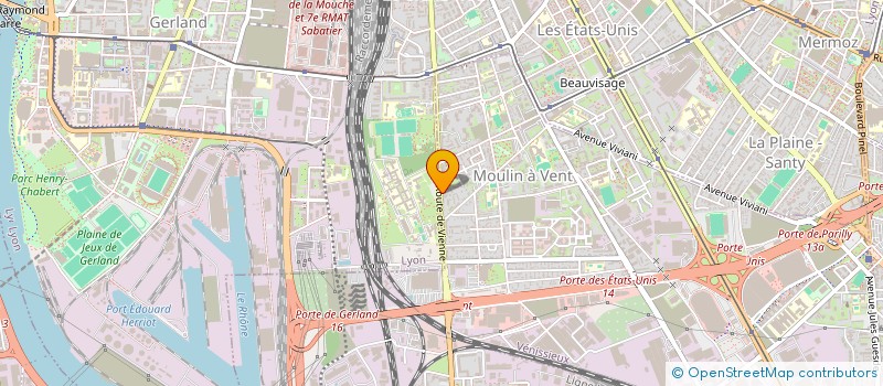 localisation de l'entreprise SCI LUCAS  VENISSIEUX