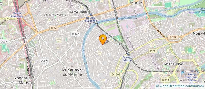localisation de l'entreprise SCI LUCAS à BRY-SUR-MARNE