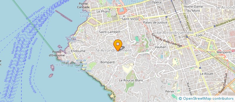 localisation de l'entreprise SCI LUCAS IMMO à MARSEILLE