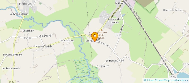 localisation de l'entreprise SCI LUCAS LE CARPENTIER  LE HAM