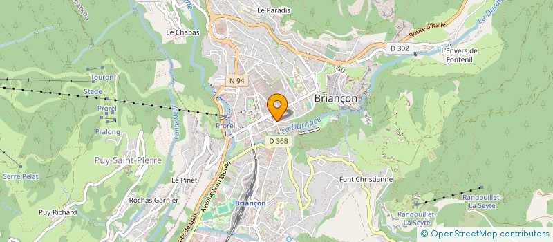 localisation de l'entreprise SCI LUCAS OLIVIER à BRIANCON